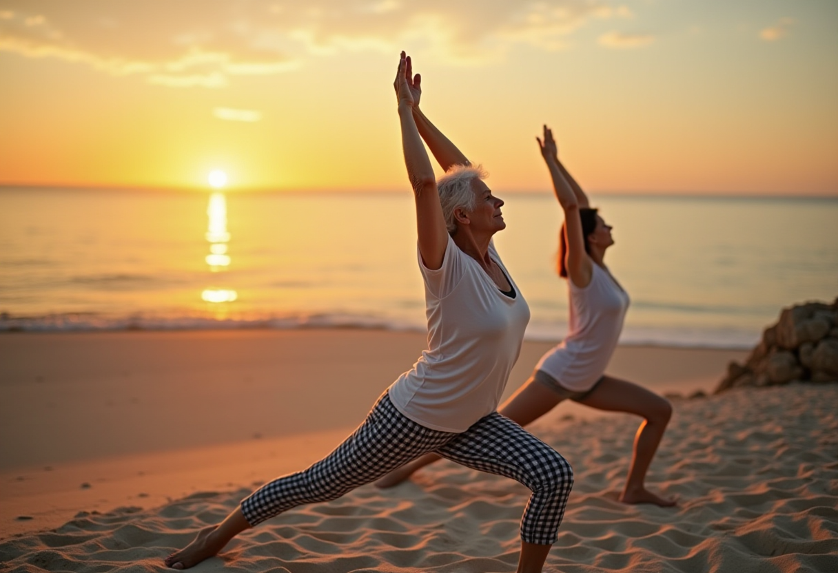 Засновниця stromberith під час медитації